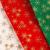 18 Piece Super Christmas Fat Quarter Bundle- 100% Cotton With Gold Foil (Designs Will Vary) - Pound A Metre