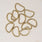 25mm Metal D-Rings For Bags- 4 Colours- Pack Of 2 - Pound A Metre