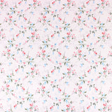 3 Metre Deluxe Santorini Floral Soft Crepe ‘Pastel Edition - Elegant Liberty’ 45" Wide Pastel Peach - Pound A Metre