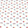 3 Metre Premium 100% Digital Quilting Cotton - Leafs - 44" Wide Seal Grey - Pound A Metre