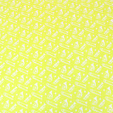 3 Metre Premium 100% Digital Quilting Cotton - Trumpet - 44" Wide Lime Yellow - Pound A Metre