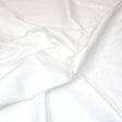 3 Metre Premium Jacquard Embroidered 55” Wide White. - Pound A Metre