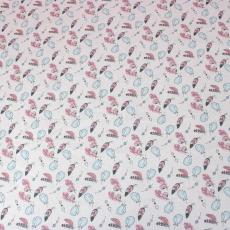 3 Metre Premium Quality Warm Cotton - 63" Wide Baby Pink - Pound A Metre