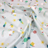 3 Metre Premium Quality Warm Cotton - 63" Wide Light Blue - Pound A Metre