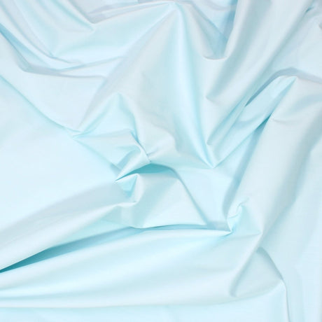 3 Metre Premium Stretch Cotton Poplin 55" Wide Light Blue - Pound A Metre