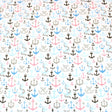 3 Metre Super Quality Smooth Organic Cotton - Anchor - 45" White - Pound A Metre