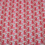 3 Metres Dressmaking 100% Cotton Lawn- (Red Stem) (55" Wide) - Pound A Metre