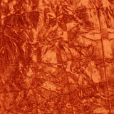 3 Metres Premium Crushed Stretch Velvet 55" Wide Dark Sunset - Pound A Metre