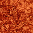 3 Metres Premium Crushed Stretch Velvet 55" Wide Dark Sunset - Pound A Metre