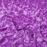 3 Metres Premium Crushed Stretch Velvet 55" Wide Purple - Pound A Metre