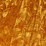 3 Metres Premium Crushed Stretch Velvet 55" Wide Warm Orange - Pound A Metre