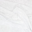 3 Metres Premium Crushed Stretch Velvet 55" Wide White - Pound A Metre