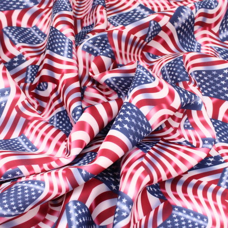 3 Metres Premium Stretch American Flag Neoprene 60" Wide - Pound A Metre