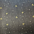 3 Metres Printed Silky Satin- 55" Wide (Starry Night) - Pound A Metre