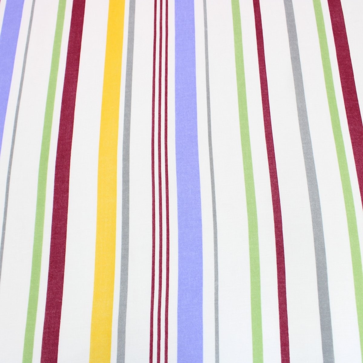 3 Metres Striped Crepe De Chine - 55" Wide Maroon/Lilac - Pound A Metre