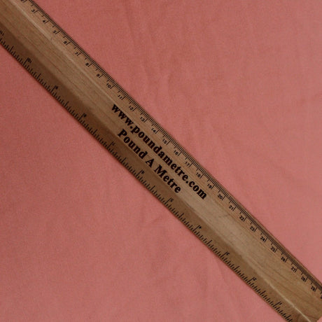 3FOR10 Super Stretch Lycra - 'Salmon Pink' 60" Wide - Pound A Metre