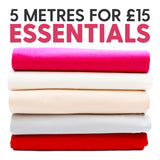 5 Metre Bundle 100% Quality Cotton DYED Bundle - Pound A Metre