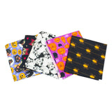 5 Piece Exclusive Fat Quarter 100% Halloween Cotton - Pound A Metre