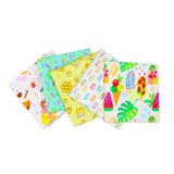 5 Piece Exclusive Fat Quarter Bundle - Tasty Treats 100% Cotton - Pound A Metre