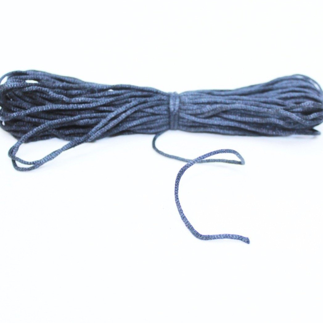 Black Cord 15 Metre Bundle - 2mm Wide - Pound A Metre