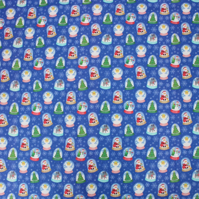 Festive Quilting Cotton 44" Wide Festive Globes - Pound A Metre