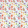 Festive Quilting Cotton 44" Wide Snowman & Gifts - Pound A Metre