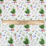 Festive Quilting Cotton 44" Wide Under The Tree - Pound A Metre