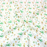 Festive Quilting Cotton 44" Wide Under The Tree- Ivory Gold - Pound A Metre