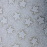 Gold Foil Premium 100% Quilting Cotton "Festive Stars" - 3 Colours - Pound A Metre