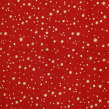 Gold Foil Premium 100% Quilting Cotton "Starlight" - 3 Colours - Pound A Metre