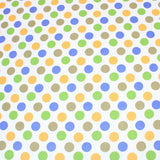 High Quality Brushed Cotton - Colourful Spots - 60" Wide - Pound A Metre