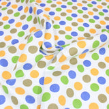 High Quality Brushed Cotton - Colourful Spots - 60" Wide - Pound A Metre