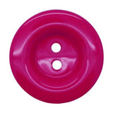 Italian 2 Hole Chunky Button- 15mm (Pack of 5) (14 Colours Available) - Pound A Metre