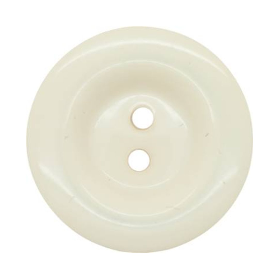 Italian 2 Hole Chunky Button- 15mm (Pack of 5) (14 Colours Available) - Pound A Metre