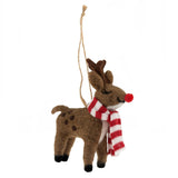 Needle Felting Kit: Christmas: Reindeer with Scarf - Pound A Metre