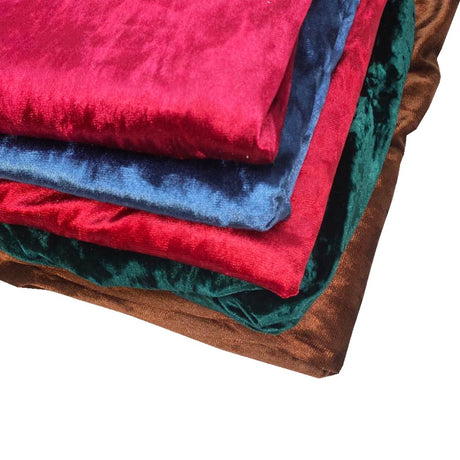 NEW 15 Metre Stretch Velvet Fabric Box - Pound A Metre