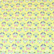 Premium 100% Floral Quilting Cotton - Flower - 44" Wide Lime - Pound A Metre