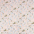 Premium Quality 100% Oriental Foil Cotton - Pink Cherry Blossom - 55" Wide Light Grey - Pound A Metre