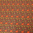 Premium Quality 100% Quilting Halloween Cotton 45' Wide Funky Pumpkin - Pound A Metre