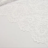 Premium Quality Soft Rachel Corded Lace Fabric 60" Wide - Variations Available - Pound A Metre