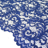 Premium Quality Soft Rachel Corded Lace Fabric 60" Wide - Variations Available - Pound A Metre