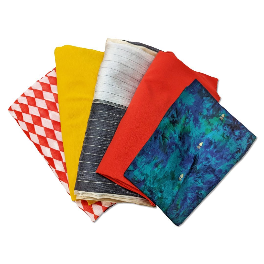 Sewist's Delight 10 Metre Bundle + Free Silk Scarf - Pound A Metre